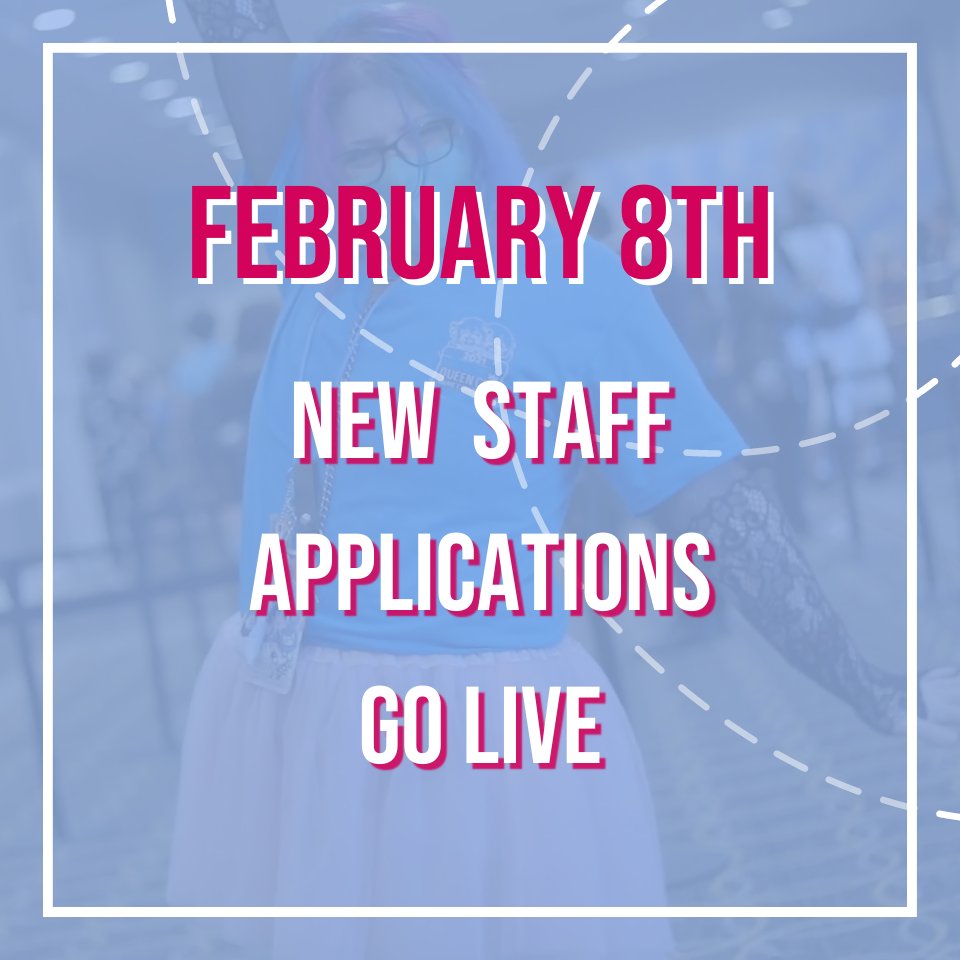 queencityanime's tweet photo. Want to join our team? We'll be posting the application and more information about open roles on February 8th!

#QCAC2022 #QueenCityAnimeCon2022 https://t.co/1N5so5ISuM