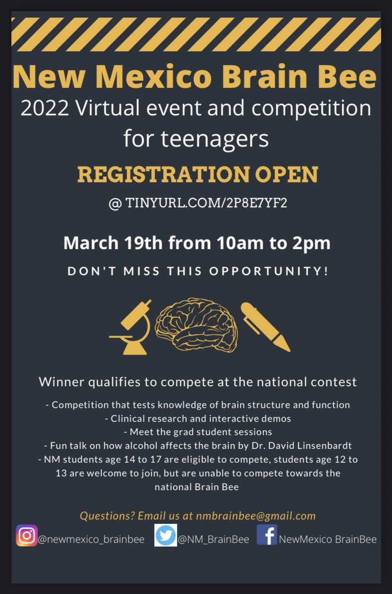 New Mexico Brain Bee tweet media