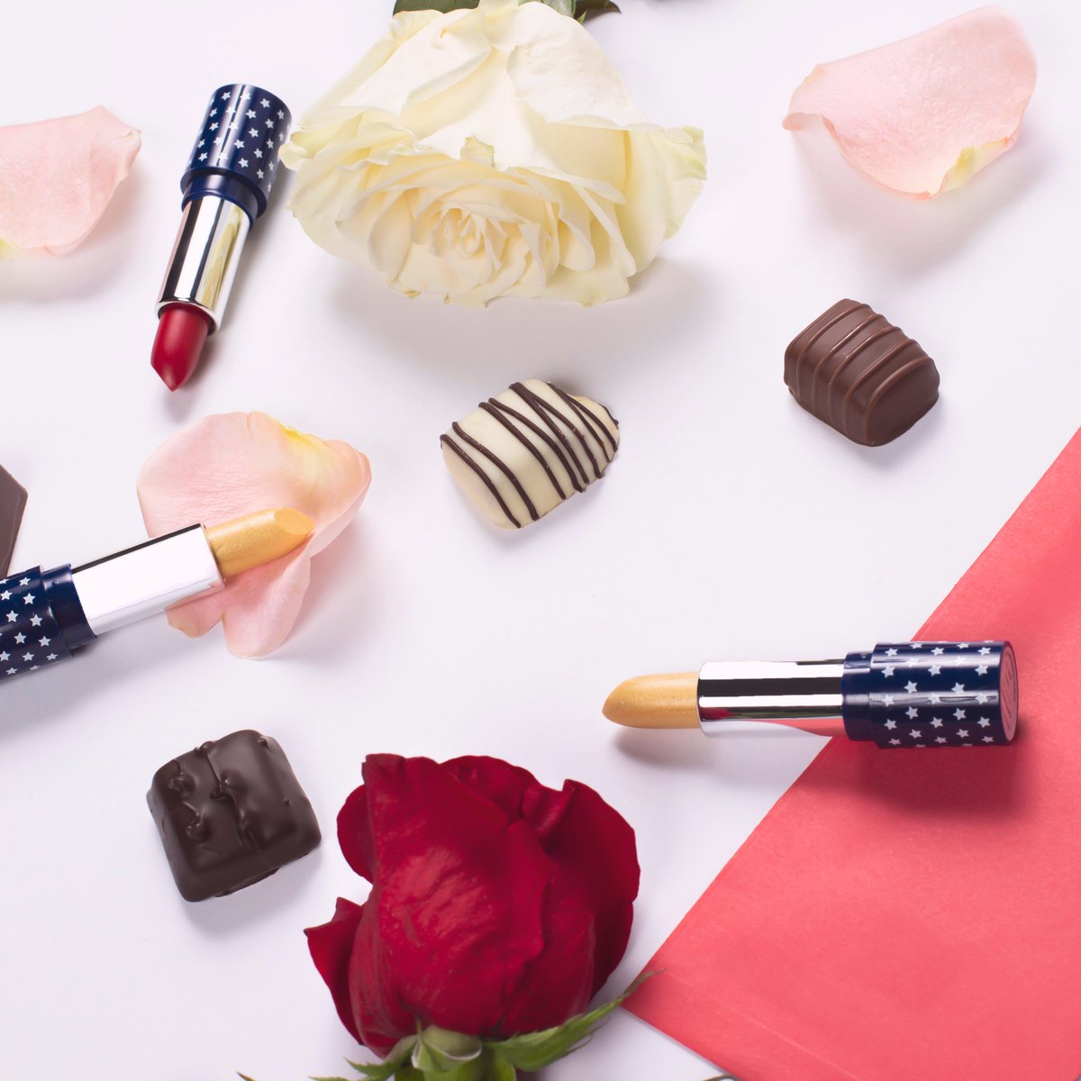 MakeUpAmericaUS's tweet photo. Whether for #Valentine your #Galentine or You! Remember someone special with the gift of #MakeupAmerica beauty. Use America20 for 20% off total order #DoGoodLookGreat #AmericasBeautyBrand #MadeinAmerica https://t.co/9J5VHKgMRR