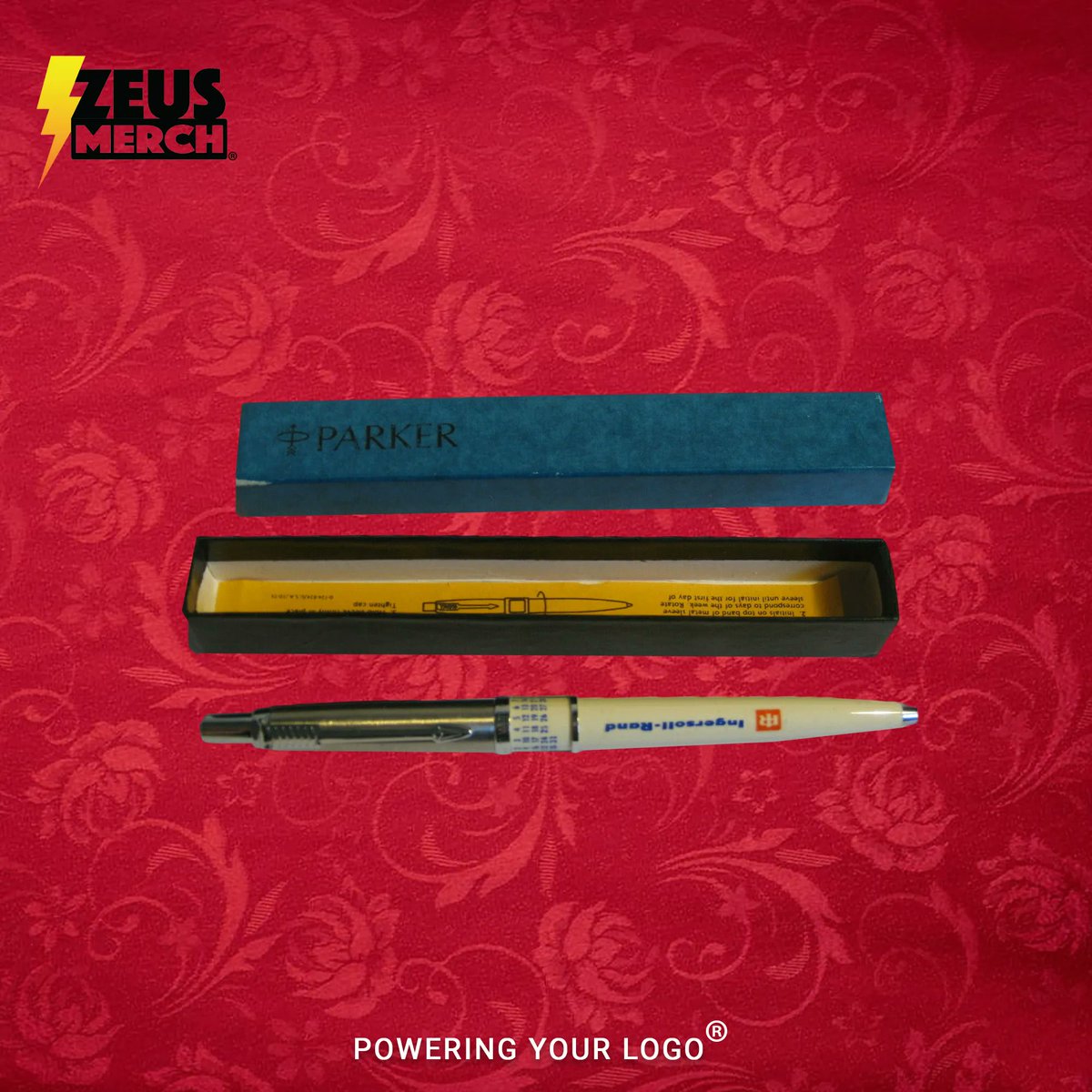 Zeus_Merch's tweet photo. The Parker 🖊️ Pen Company was founded in 1888 by George Safford Parker in Janesville, Wisconsin, United States.  Before it patent expired it was prominent logo gift!

#ThrowbackThursday⠀⠀⠀
#ZeusMerch⠀⠀⠀
#PoweringYourLogo⠀⠀⠀
#RetroPromo https://t.co/xDf7CB2OK3