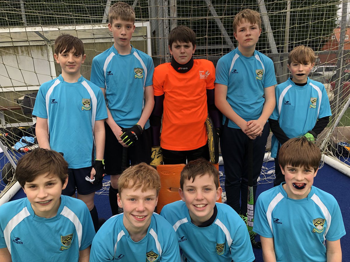 U13 Boys Hockey - East Devon Champions.
A great team performance winning 3 games and drawing one. Some fantastic creative play and a variety of goals scored on the open and reverse. Exciting to watch!