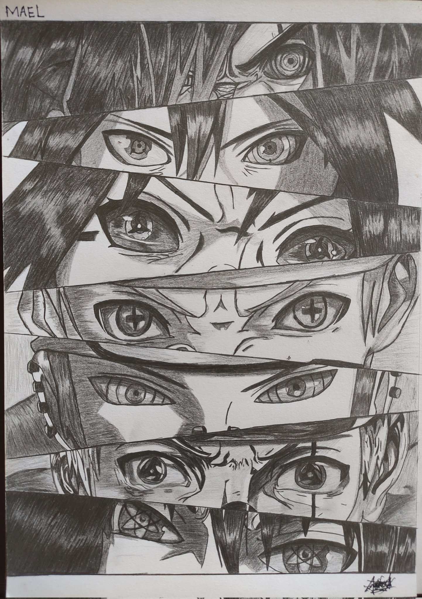 Eyes - Naruto  Anime eye drawing, Naruto sketch drawing, Anime drawings