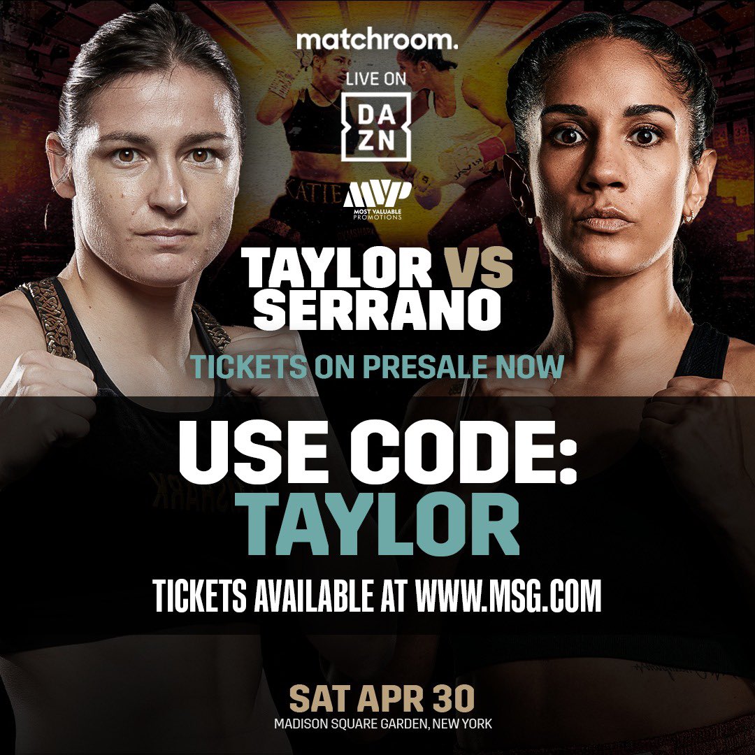 Ticket Presale: ticketmaster.com/undisputed-lig…