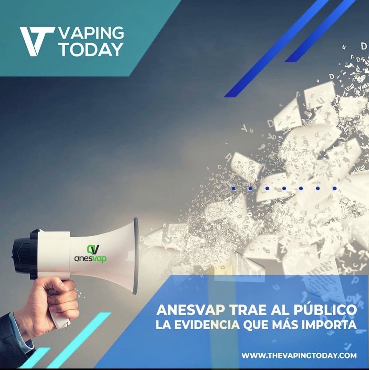 Un nuevo libro recoge los testimonios de más de mil personas que cuentan cómo el vapeo les ayudó a dejar de fumar.
#news #Noticias 
thevapingtoday.com/anesvap-trae-a…