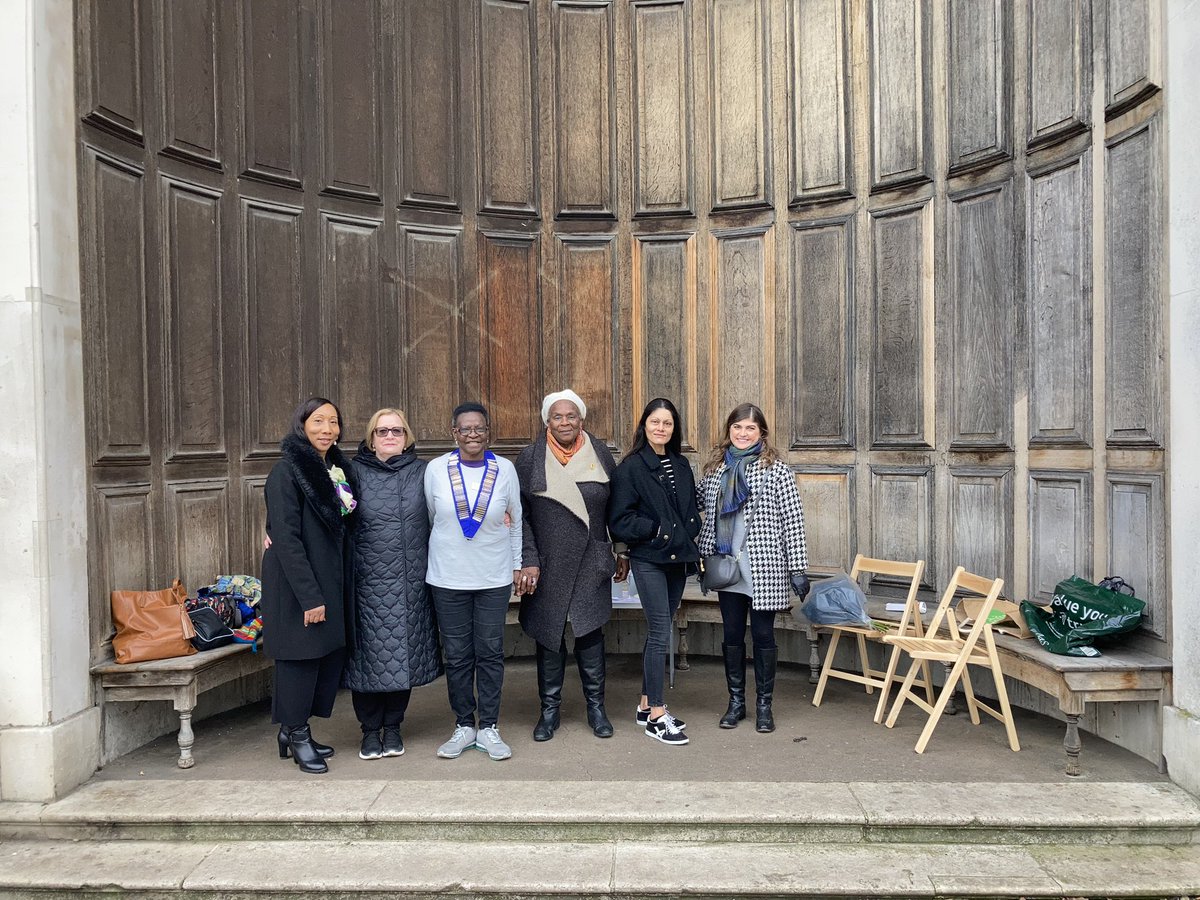 Getting creative in Hyde Park and inducting our new co-President Yemisi!