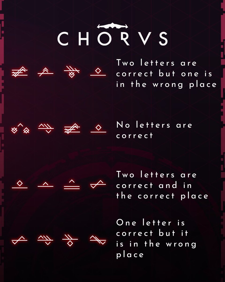 Last message, which completes the puzzle! #ChorusGame