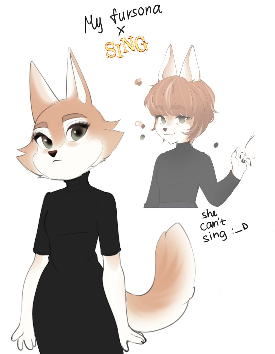 d_danilevsk's tweet photo. My fursona + Sing 

#fursona #Sing2 https://t.co/KObY5hZqTN