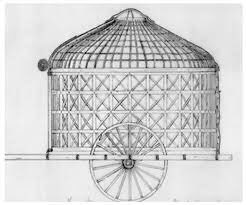 Noghay Tent Cart #nomadictents