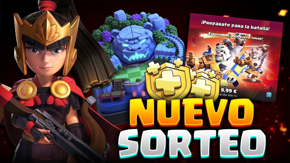 Código: ZOLOKO (@zolokoficial) on Twitter photo 🎁 NUEVO SORTEO RÁPIDO!🎁
🍀 Consigue en dos días la NUEVA SKIN del REY BÁRBARO y del PAISAJE LUNAR🍀
REQUISITOS:
✅Dar RT
✅Seguir a:
<a href="/EsportsBPT/">B.P.T. Esports</a>
<a href="/ZolokOficial/">Código: ZOLOKO</a>
Importante: El pago será mediante Paypal!
Mucha suerte! Ganadores en 2 días 🥳 🎁 NUEVO SORTEO RÁPIDO!🎁
🍀 Consigue en dos días la NUEVA SKIN del REY BÁRBARO y del PAISAJE LUNAR🍀
REQUISITOS:
✅Dar RT
✅Seguir a:
<a href="/EsportsBPT/">B.P.T. Esports</a>
<a href="/ZolokOficial/">Código: ZOLOKO</a>
Importante: El pago será mediante Paypal!
Mucha suerte! Ganadores en 2 días 🥳