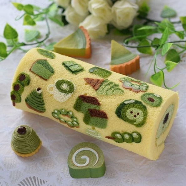daily_dolce's tweet image. Roll cakes by ojiobachanok