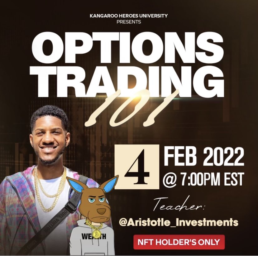 KangarooHeroes's tweet photo. WHOS READY FOR OUR EXCLUSIVE HOLDERS ONLY CALL‼️

YOU DON’T WANT TO MISS THIS ONE🦘💰 

FRIDAY 2/4 @ 7:00PM EST https://t.co/gbclsuntnG
