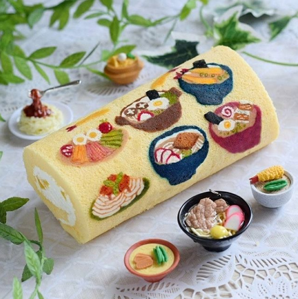 daily_dolce's tweet image. Roll cakes by ojiobachanok