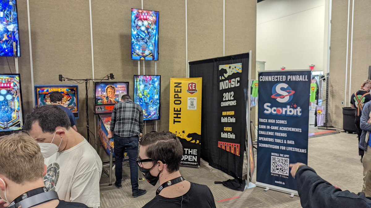 scorbitpinball's tweet image. We're proud sponsors of INDISC!

Scorbit is installed in 20+ tournament machines tracking scores and powering the Livestream all weekend.

Tune in at twitch.tv/iepinball to watch the best players in the world on an amazing grouping of pinball machines.

#pinball #indisc