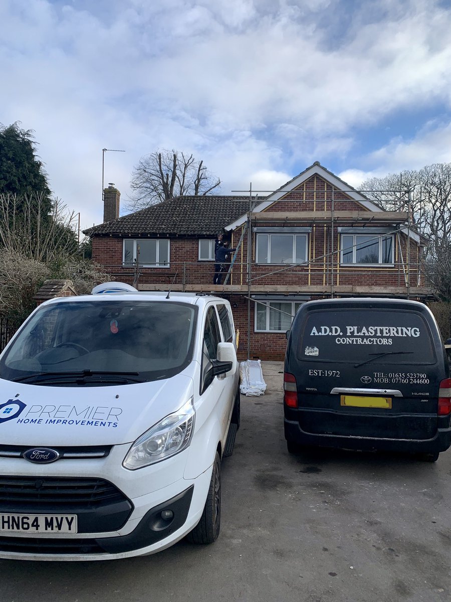 We’ve made huge progress over the last couple of weeks at the Arena Seating project, 2 teams there today installing more windows and cladding. Another team carrying out a fascia installation in Newbury. <a href="/CWGChoices/">CWG Choices Ltd</a> <a href="/kommerling_uk/">Kömmerling UK</a>