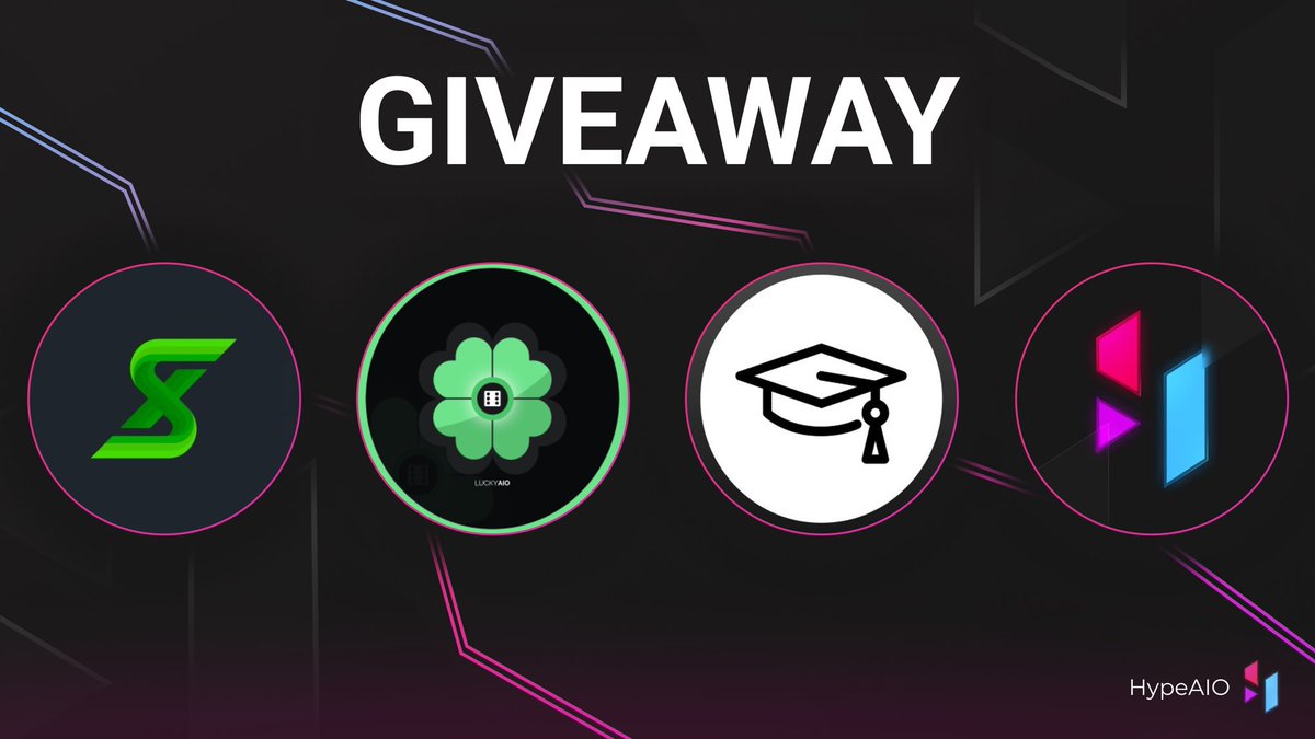 profdrhype's tweet photo. Huge Giveaway 🥳 

🎁 | Prizes:
- 1x @SelexAIO monthly key
- 1x @Lucky_AIO 1GB
- 1x @ProfDrHype free month
- 1x @Hype_AIO renewal key

☑️ | Rules:
- Follow all accounts
- Like
- Retweet

Ends in 48 hours - good luck! 🍀 https://t.co/9FVjtFV4k9