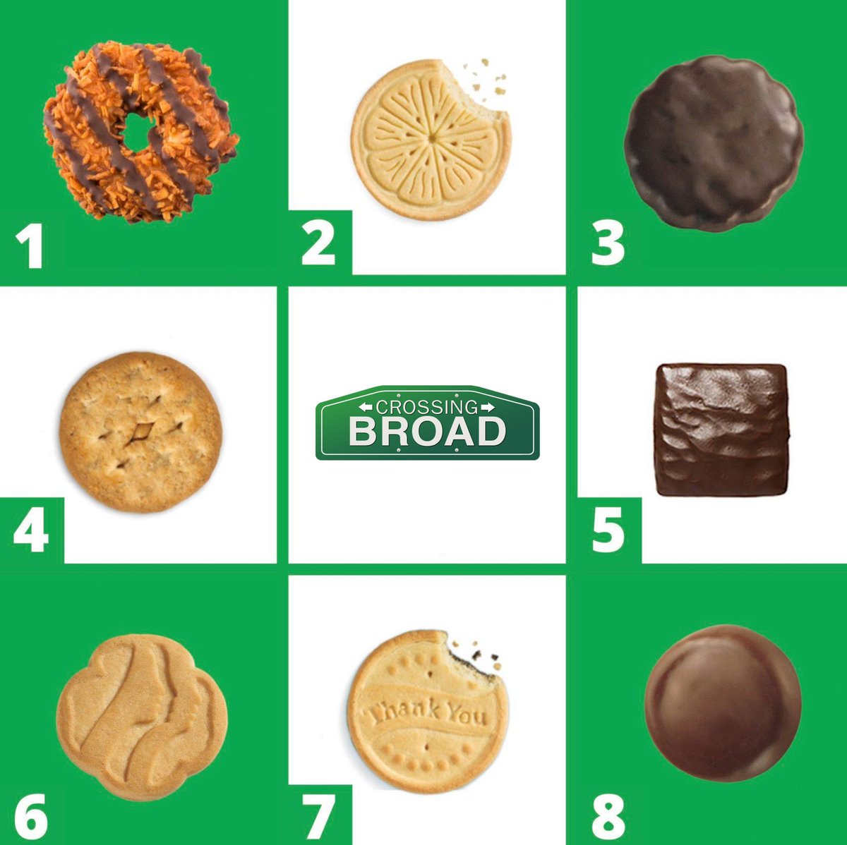 CrossingBroad's tweet photo. The content you need! 

What’s the best Girl Scout cookie? https://t.co/iW17smylxw