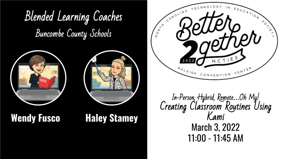 Excited to share <a href="/kami/">Kami Mattioli</a> at #NCTIES in March!