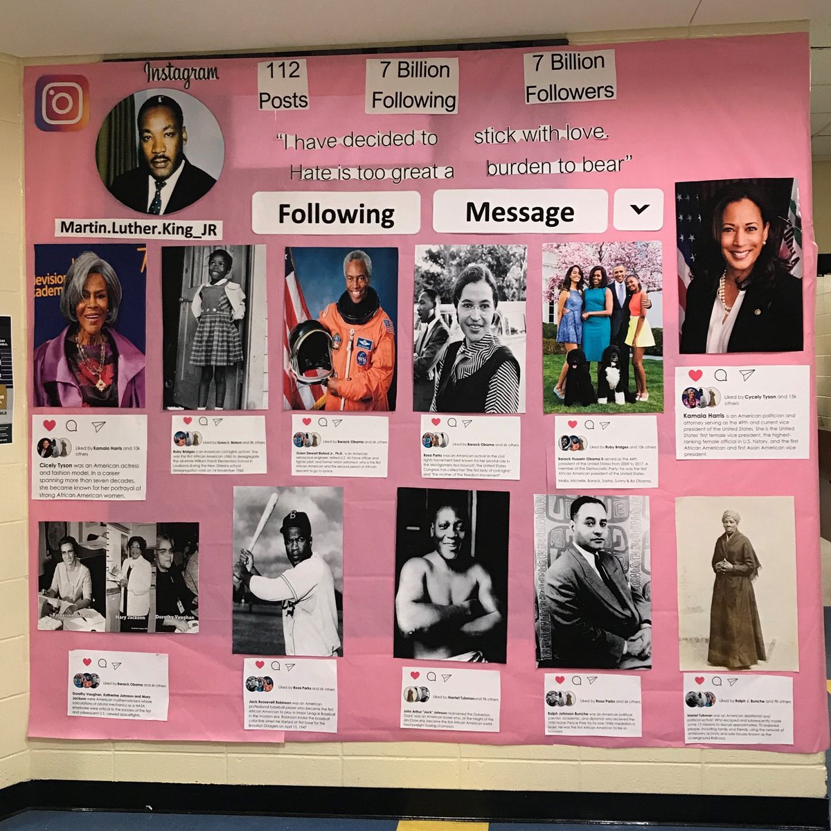 Celebrating #BlackHistoryMonth <a href="/DunwoodySprings/">DunwoodySpringsElem</a>   👏