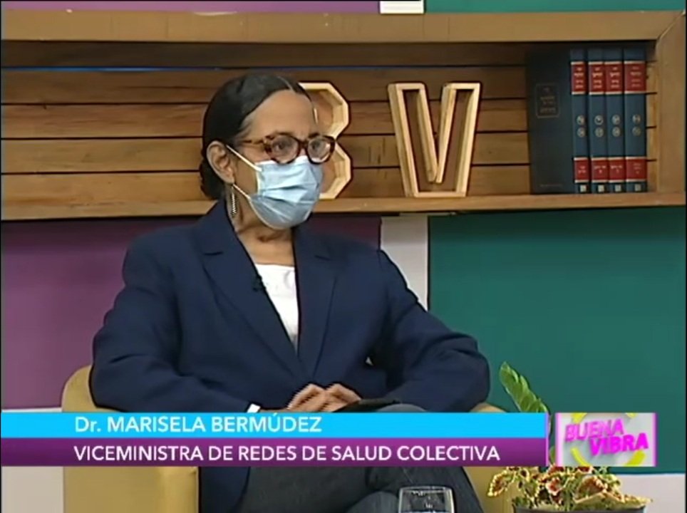 La viceministra de Redes de Salud Colectiva, @mbermudez_21, hizo un llamado a las madres, padres y representantes para que acudan con sus niños de 3 años en adelante a los distintos puestos de vacunación, a fin de inmunizarlos contra la COVID-19 y sus variantes.