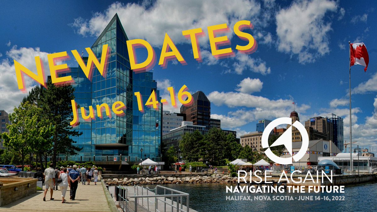 CAGP_ACPDP's tweet photo. In light of the current situation with COVID-19, we have decided to MOVE the dates for our 2022 National Conference from early April to June 14-16, remaining at the Halifax Marriott Harbourfront. https://t.co/oDeMAXgbu4 will be updated with more info soon https://t.co/vjvbc4FTba