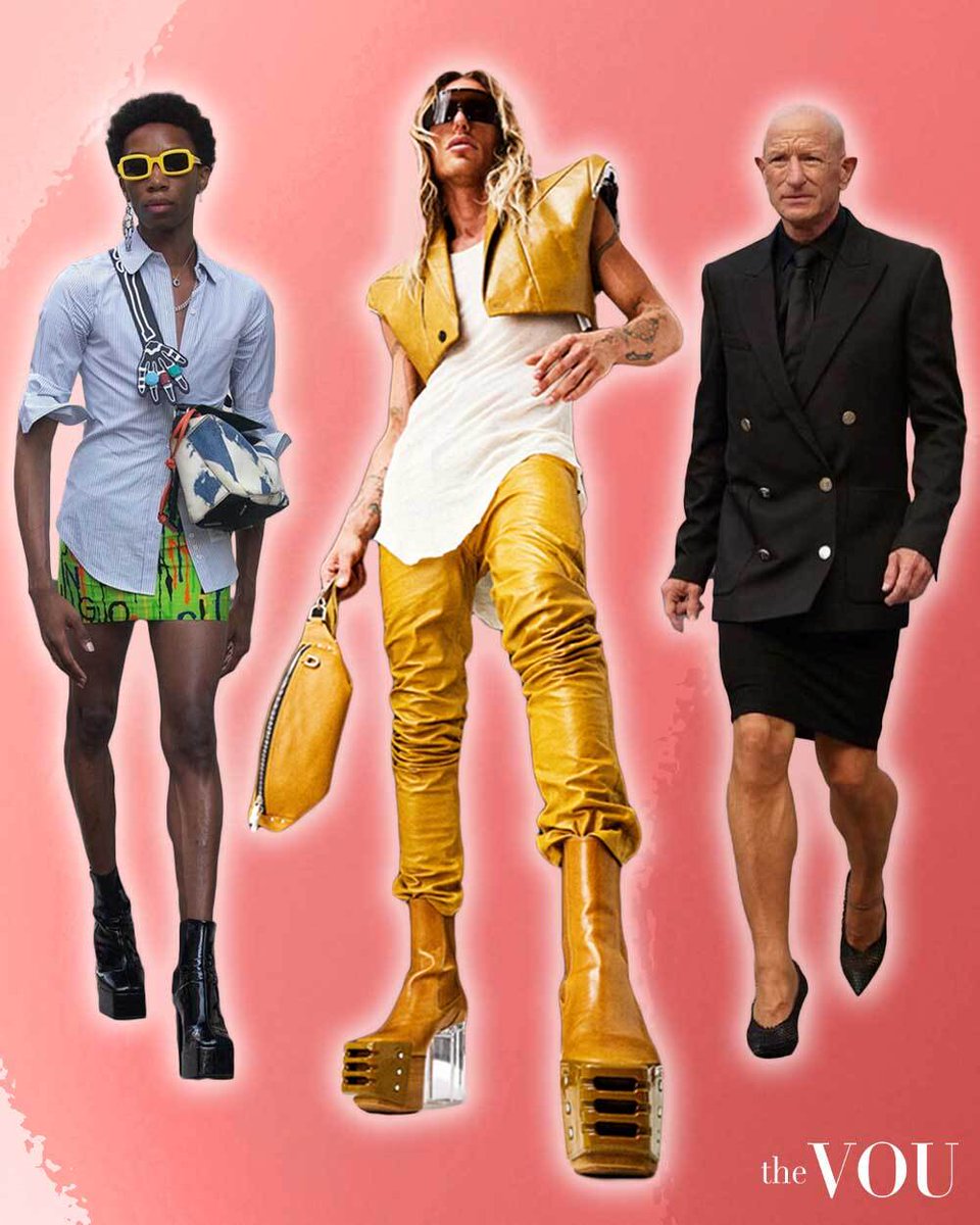 thevouofficial's tweet photo. 38 Best 𝗠𝗲𝗻’𝘀 𝗛𝗶𝗴𝗵 𝗛𝗲𝗲𝗹𝘀  - From Stilettos To Boots &amp; Platform Heels (2022)👠 👢 🥾 
.
https://t.co/SV0CGTZlaD
.
#TheVOU #VOU #FashionMagazine #BeautyMagazine #Fashion #Beauty #MensHeels #MensHighHeels #HighHeelsMen #HighHeelsforMen https://t.co/SIIAoUtl03