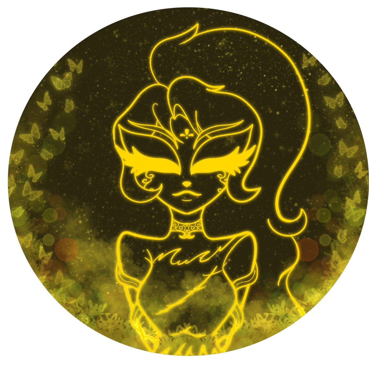 Channy814's tweet photo. I needed to update my own artist logo/icon, this is what I came up, this now represents ME! Whatcha think?#icon #artistsontwitter #artist #artistlogo #logodesigns #vivziepop https://t.co/d2q0X8XDsd