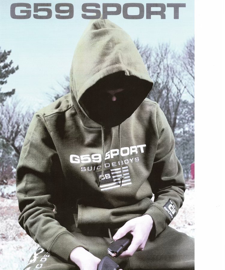 G59RECORDS's tweet photo. G59 SPORT COLLECTION

DROPS THIS SATURDAY 2PM CT https://t.co/p642PzyUgX