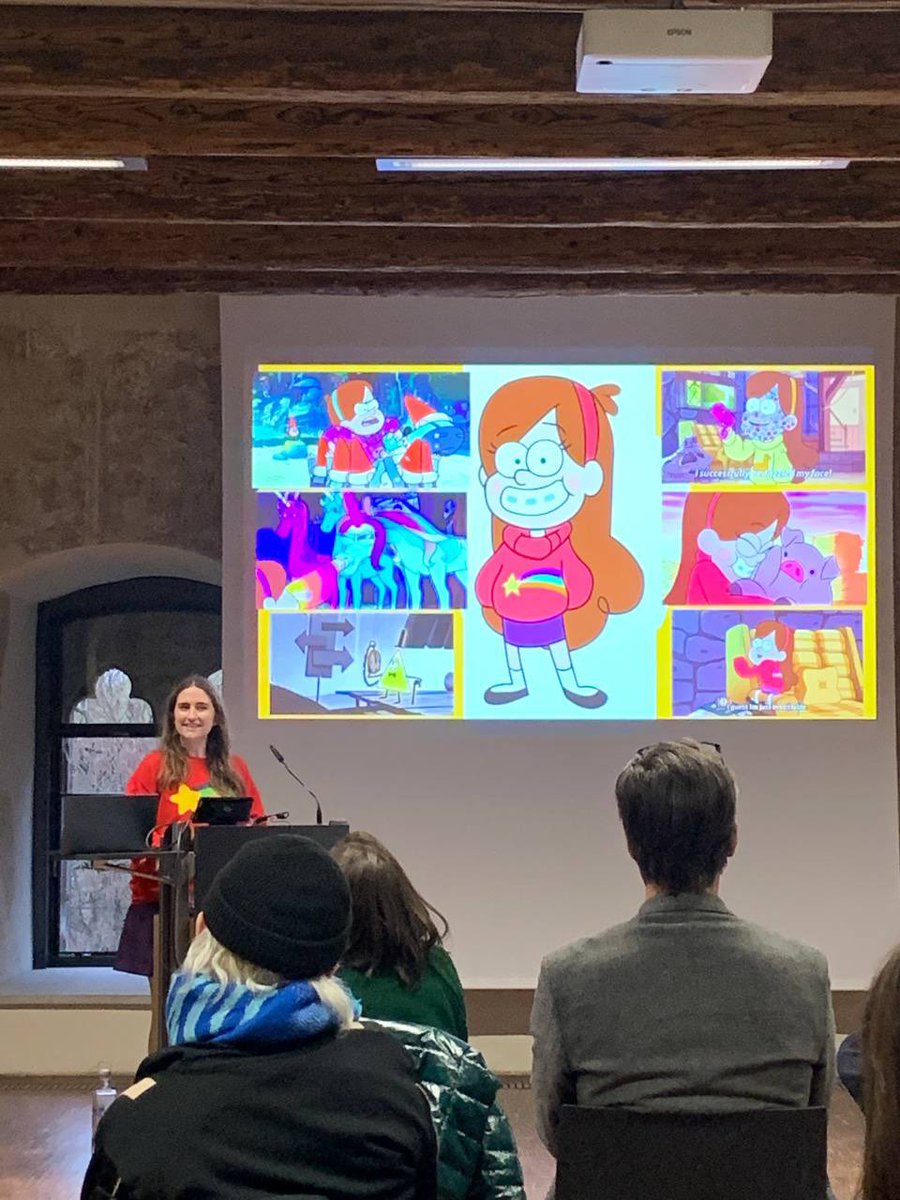 Heute habe ich einen wissenschaftlichen Vortrag mit dem Titel „Eh, close enough - Zur wissenschaftlichen Rezeption der Kopiekultur von Cosplay“ gehalten und habe mich von meiner seriösesten Seite gezeigt!☺️