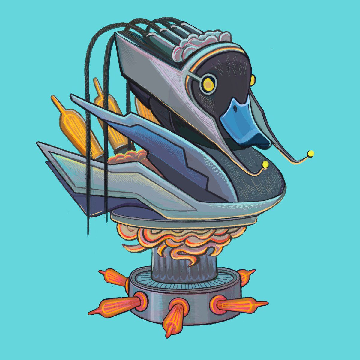 Cyber_Duck_Art's tweet photo. https://t.co/O6FRsPZHB0 
#NFTCommmunity #opensea #nftcollector #NFTartist https://t.co/hcIQtxstUB