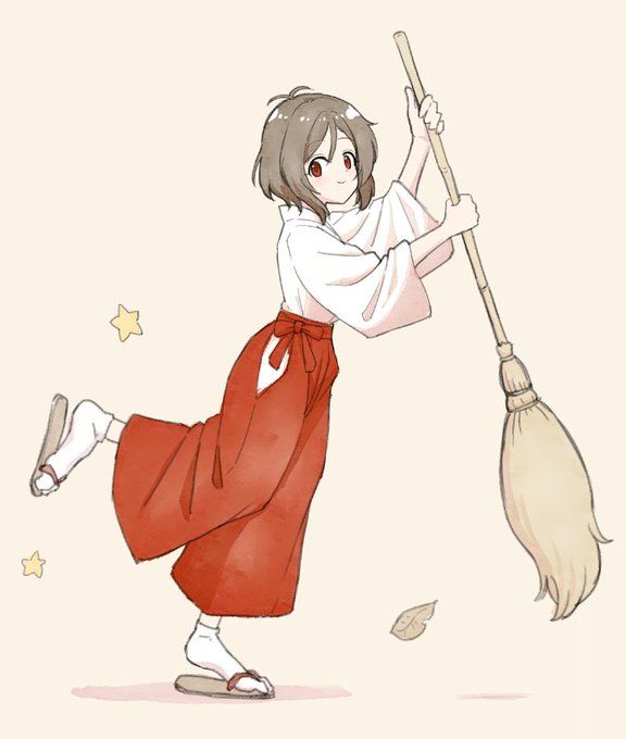 「bamboo broom」 illustration images(Latest｜RT&Fav:50)