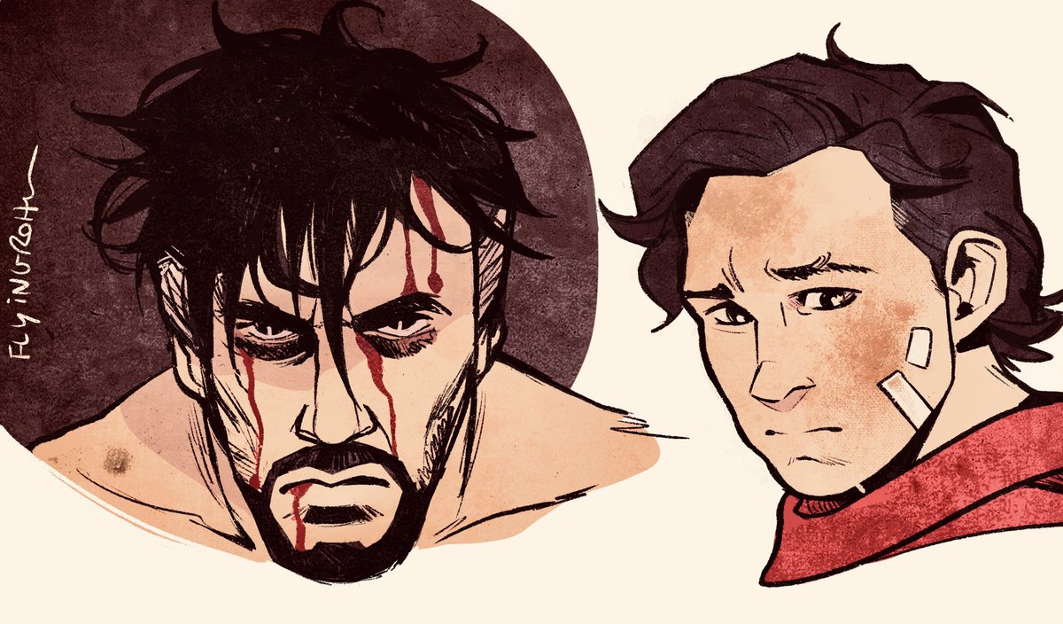 「More Strange and Peter from my post-apoc」|☁️FlyingRotten☁️のイラスト