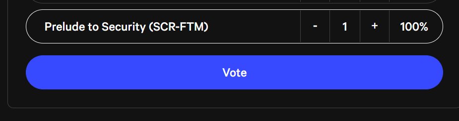 SecureDao's tweet photo. SecureDAO's SCR-WFTM pool is now up for incentives vote on @beethoven_x. Please take time to vote for us if you hold fBEETS. ✅

https://t.co/gngkZPF5vV

#fantom #dao #DeFi https://t.co/emNJy0Ls2a
