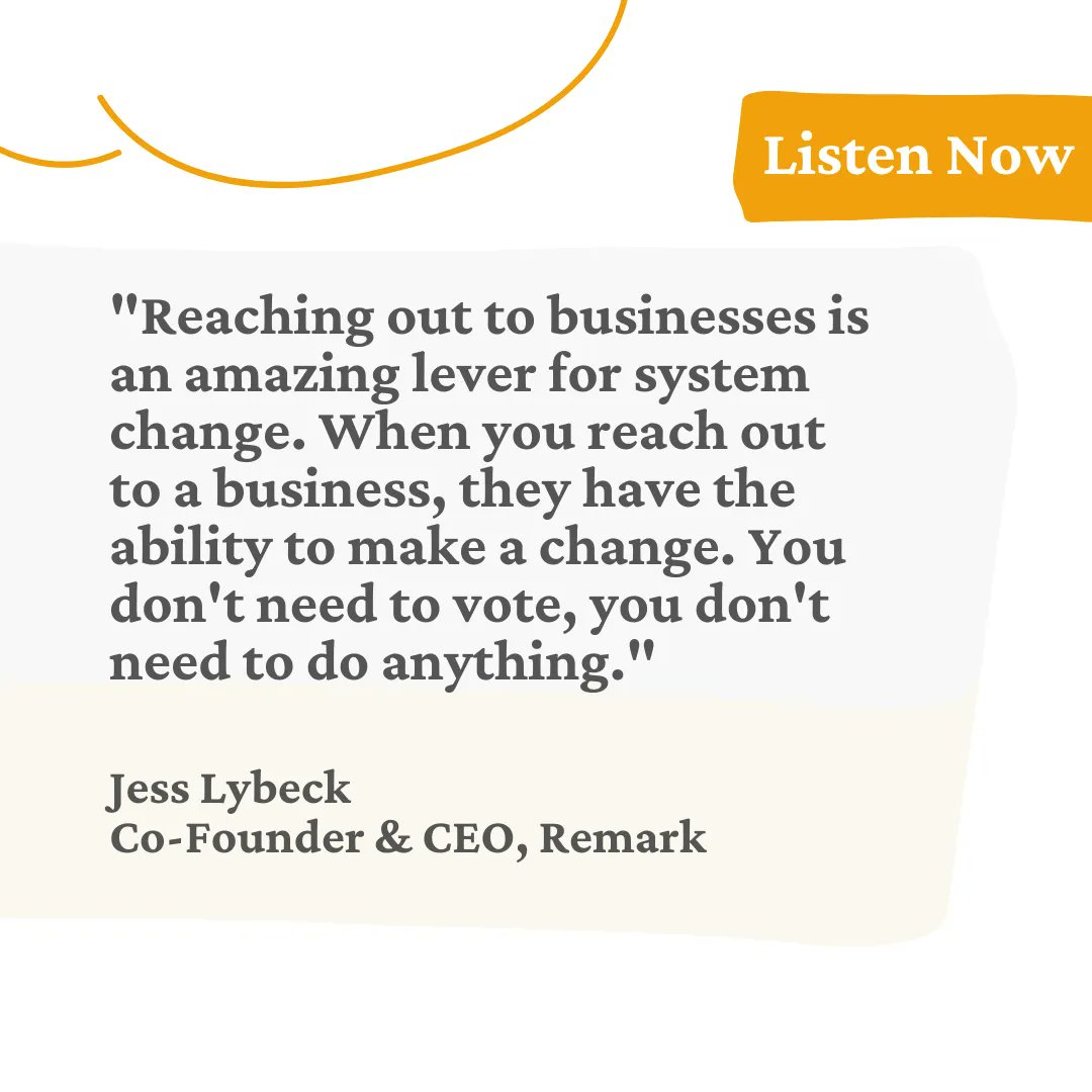 Check out this week's episode of Toasted Earth to learn how to easily give businesses feedback on their sustainability practices from Remark CEO Jess Lybeck! 

#noplanetb #sustainability #greentech #sustainabilebiz #climateaction #climatecrisis #climateactionnow