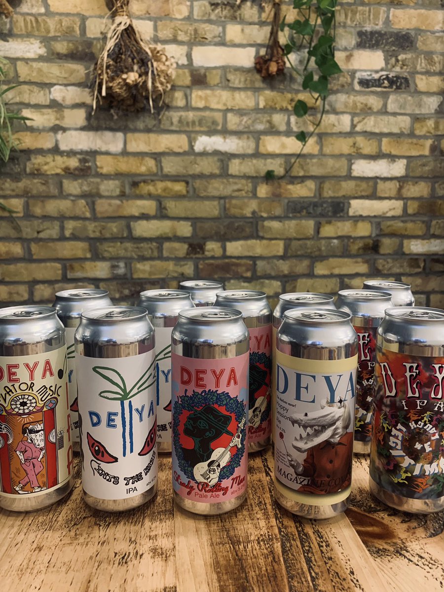 Thanks <a href="/deyabrewery/">DEYA</a> for the great service; awesome beers, super-fast delivery.