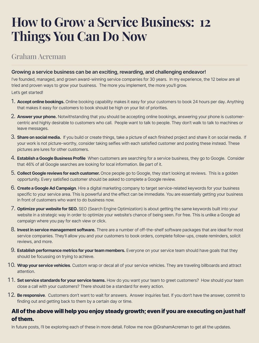 Want to grow your service company? Read this.

Q&amp;A: Which one has worked best for you?

#ship30for30 #business #businesscoach