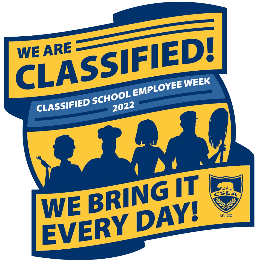 CSEA_309's tweet photo. We are essential. We’re united. And we’re strong. Online and on-campus, we’re behind the scenes, on the front lines, in the classroom. Nothing will stop us from improving the lives of our members, students, and community. We Are Classified! We Bring It Every Day! https://t.co/7ZxuIc5iQO