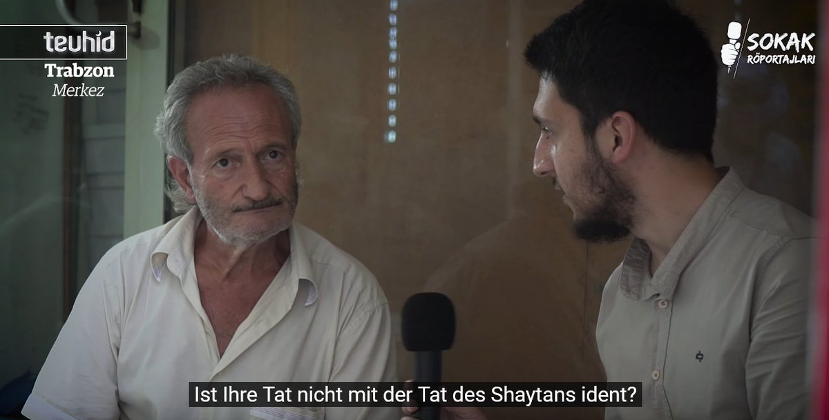 Der Shaytan und der Nationalismus - Straßenreportage in Trabzon

[Mit deutschem Untertitel]

▶ youtu.be/Mp5jt2B78Nc