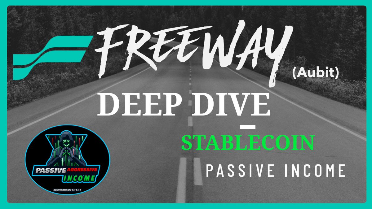 Showtime2kX's tweet photo. 💲 What is Freeway/Aubit (@aubitnetwork)? Passive Income Deep Dive - How I'm Earning 43% on My USD Stablecoin

Watch Below 👇👇
https://t.co/F4qJa2eFW1 https://t.co/cmhkypjXWe