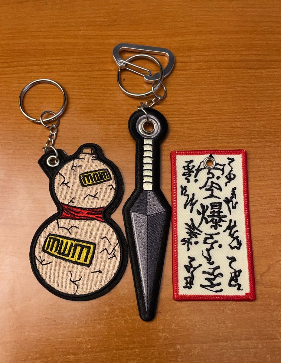I got these cute key tags for me and bf but they're…much bigger than I expected LMAO…. 
