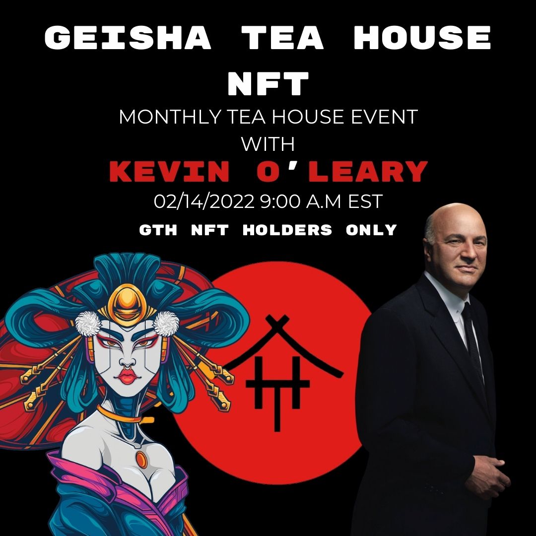 Doing business is good but being in good company is what makes it great!

Excited to say I'll be speaking at a virtual event of @NFTGeisha on February 14th 9 AM EST.
Grab yourself a geisha #NFT to attend to get a chance to talk to me.

Dare me!

discord.gg/geishateahouse