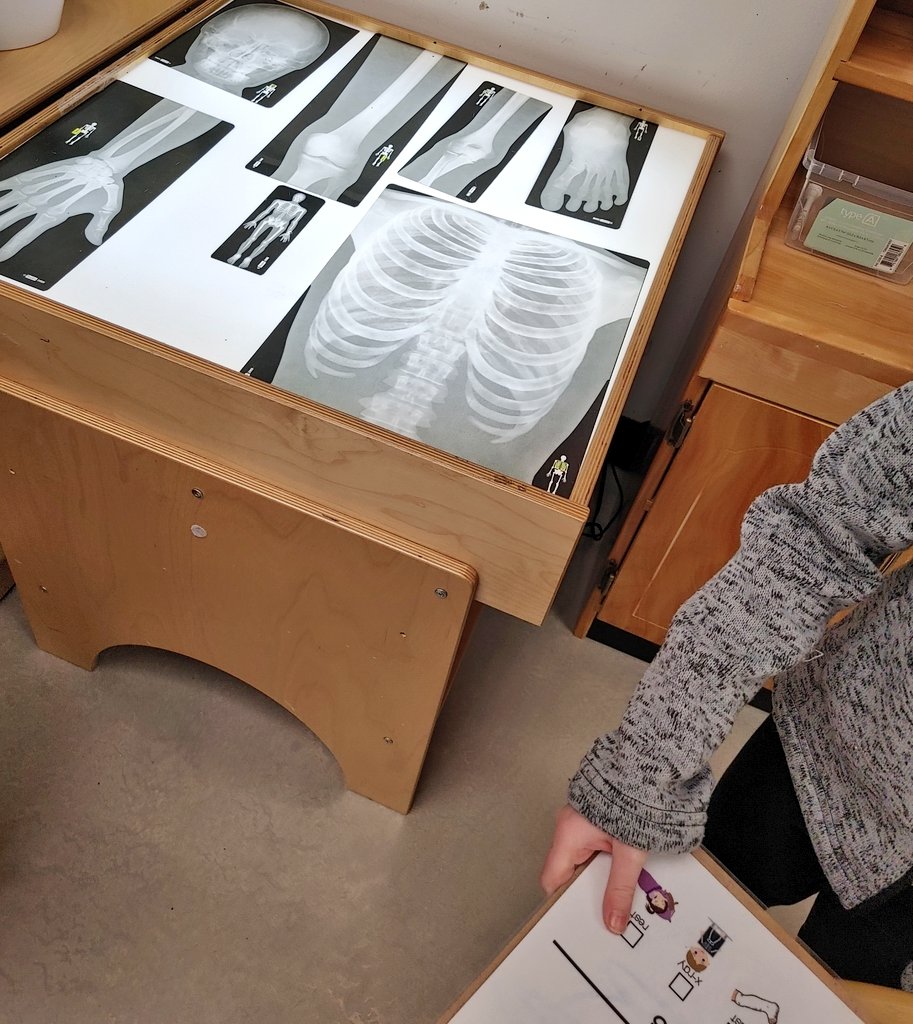 A peak at a few of our new February play centres...
Doctor's office, Valentine's sensory bin, and shadow play.