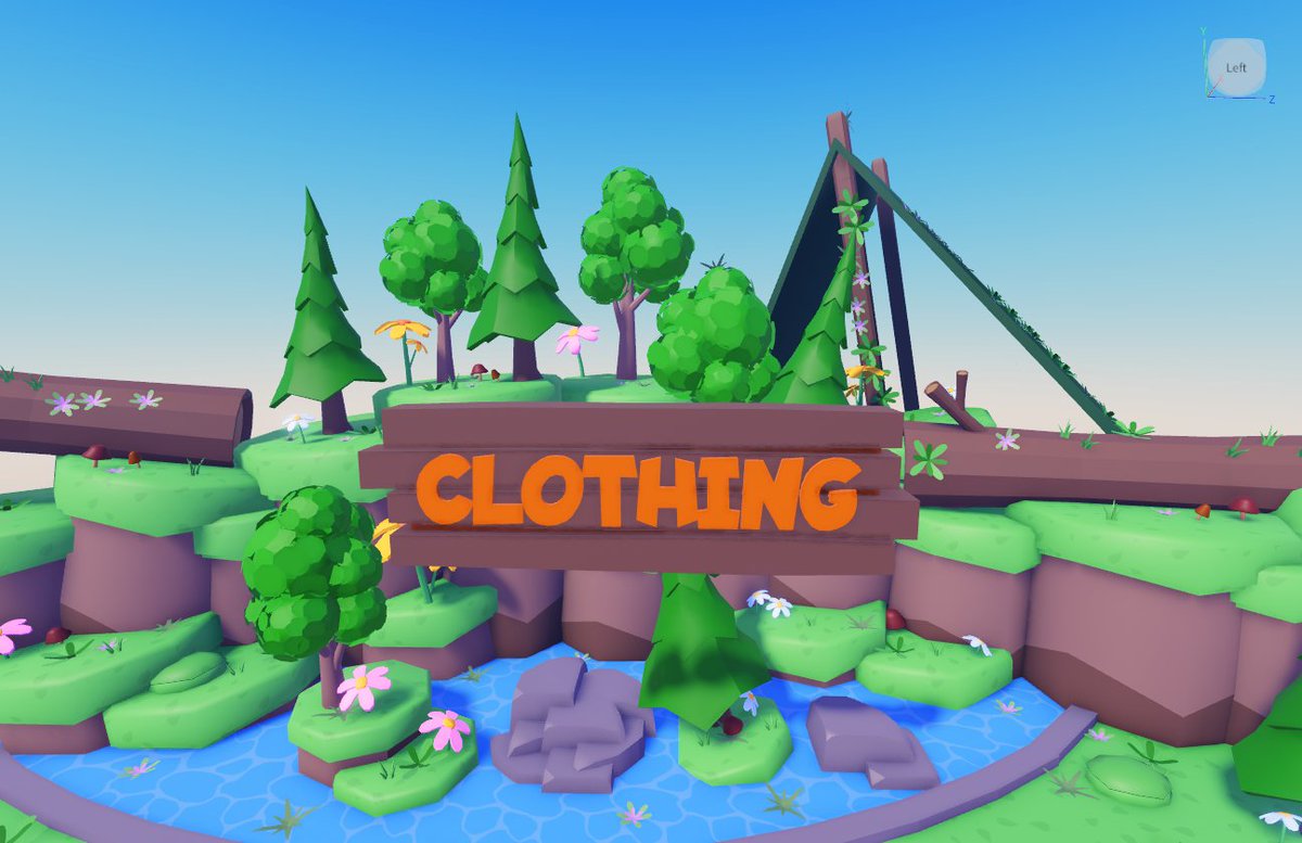 Map I made for <a href="/iPandito/">pando</a> 

🌲Forest Style Map, Clothing and UGC Showcase🌲
Likes And Retweets Are Appreciated!
Game -
roblox.com/games/79901397…

#RobloxDev  #Roblox  #RobloxArt  #lowpoly #RobloxUGC