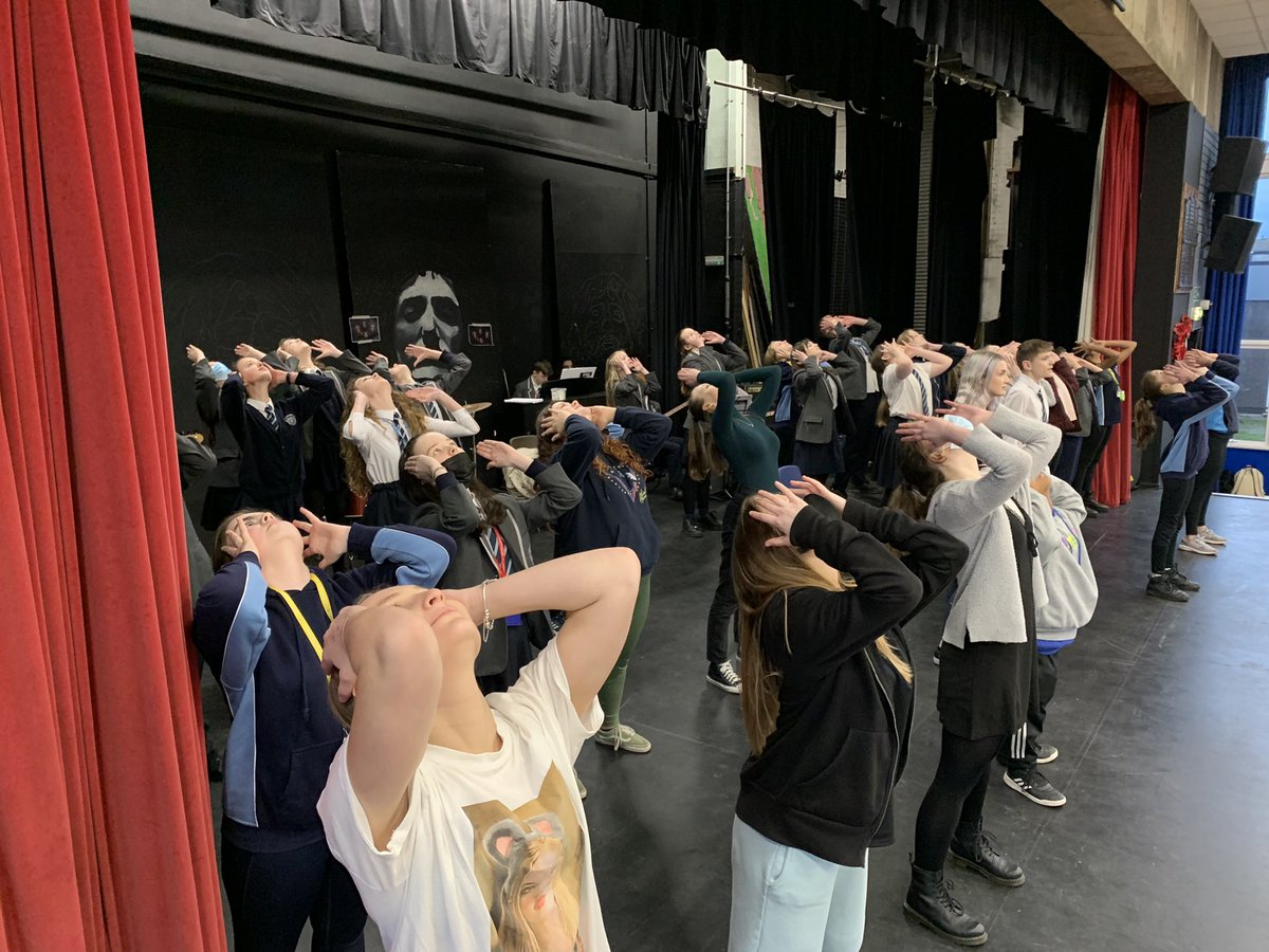 DramaatLC's tweet photo. IT’S A KIND OF MAGIC!
Students from every year group working hard to bring it all together 🤩😎💪!! 
https://t.co/noUbKyGik6 https://t.co/umCDyOtkOY