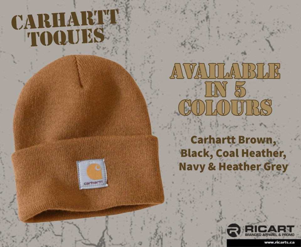 Did you know we have Carhartt products?!

Contact us for your quote today
705-748-9955
info@ricarts.ca
<a href="/Carhartt/">Carhartt</a> #branded #Construction