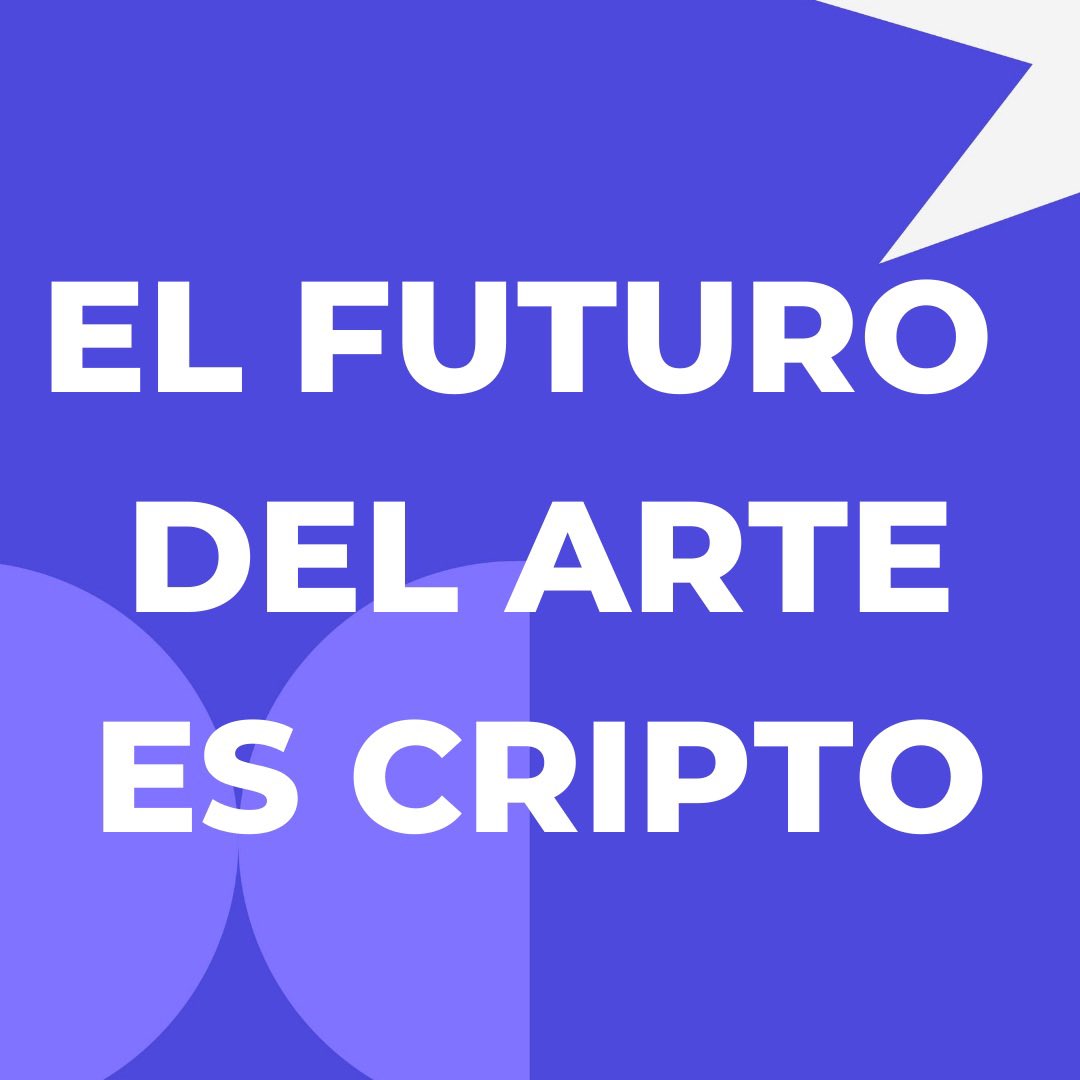 Viral__art's tweet photo. ¿De qué hablamos cuando decimos que el futuro del arte será #Cripto?

Estamos viviendo un cambio de paradigma y un momento histórico, tanto para el sistema del arte como para lxs artistas. https://t.co/oTOKivWzzX