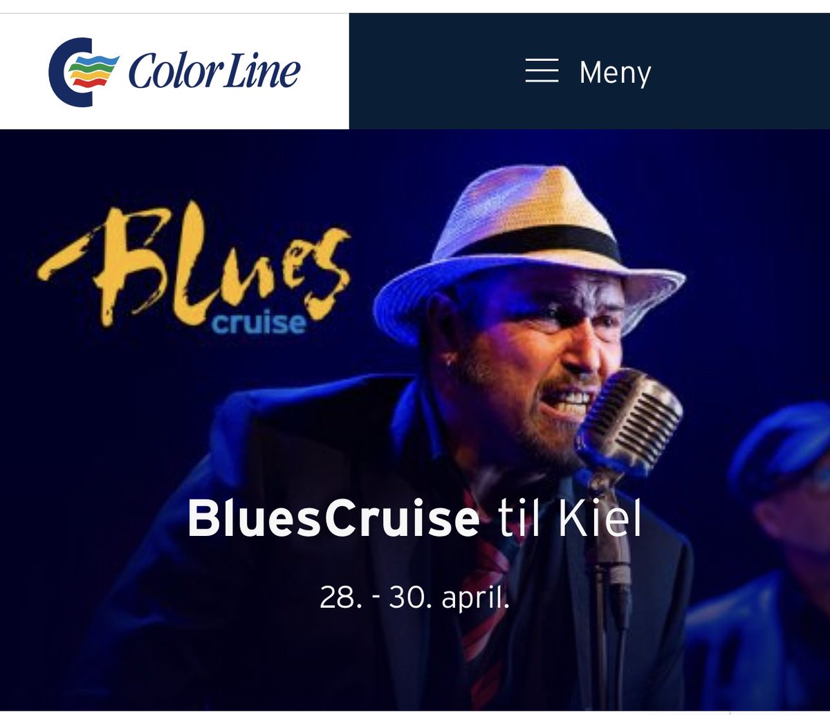 Nå starter ColorLine opp igjen og 28 april er det duket for Blues Cruise på Ms Color Fantasy med noen av de beste Norske og Svenske Blues Artister på scenen!
Har du ikke sikret deg billett følg linken!
😎🎸🎙
colorline.no/oslo-kiel/blue…