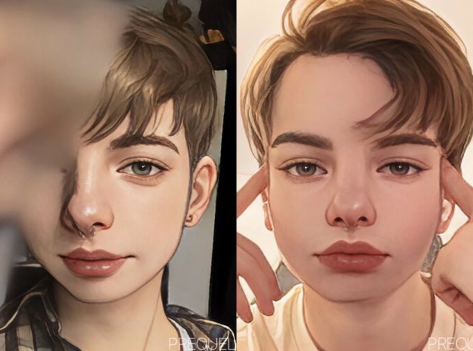 used the cartoon app on myself and it sorta messed up but whatever lol https://t.co/YF6ERJ4Yd1