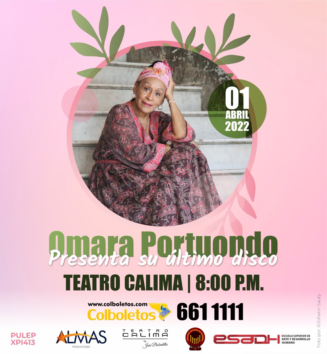 Fiogui_col's tweet photo. Muy pronto OMARA PORTUONDO y LA ORQUESTA NACIONAL DE GUITARRAS DE COLOMBIA en el teatro Calima
Info: 661 1111 https://t.co/1f9ZaUcX28