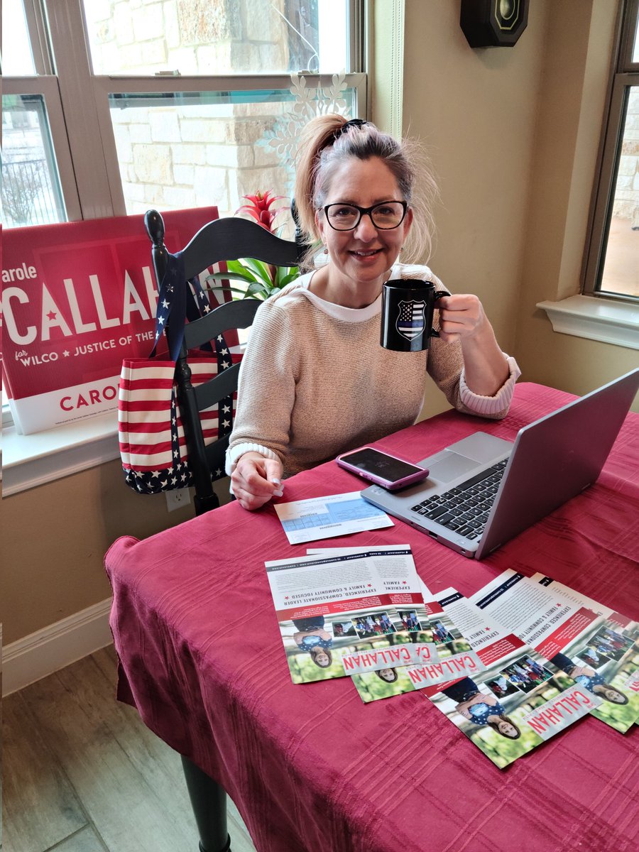 Emailing voters on this winter day