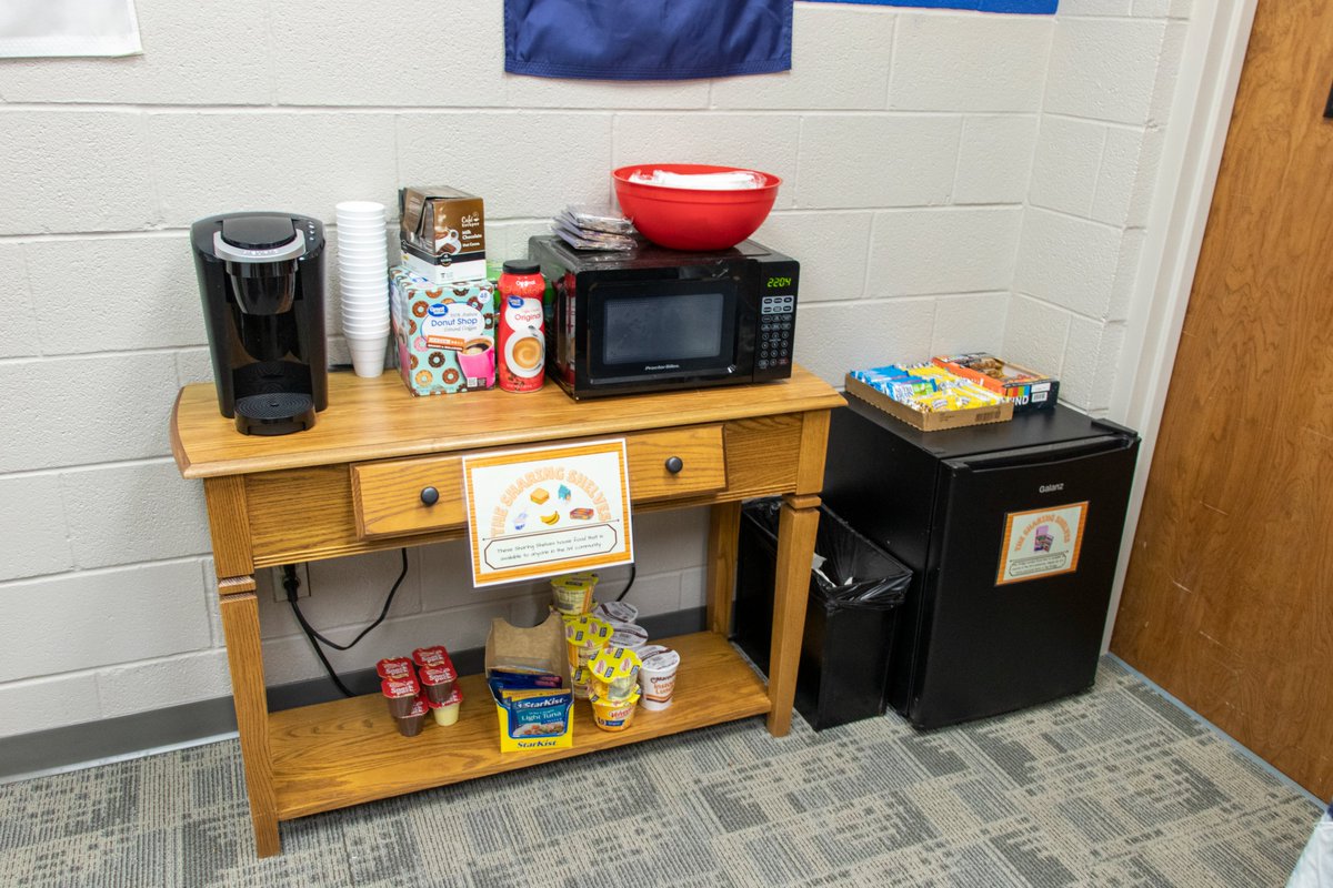 LibraryChadwick's tweet photo. Chadwick Library has added Sharing Shelves to LIB 114 and the Veteran’s Lounge on the third floor. These Sharing Shelves have food for anyone in the IW community and are available at any time during regular library hours. Questions/requests go to Paula Wiley at paula.wiley@iw.edu https://t.co/NuYXE3OVdO